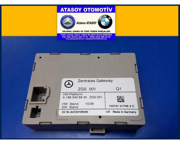 MERCEDES W220 ZGW 1695406945 2115403545 2205402645 2205402545 2205402445 2205401545 2205400745 2204451900 A1695406945 A2115403545 A2205402645 A2205402545 A2205402445 A2205401545 A2205400745 A2204451900